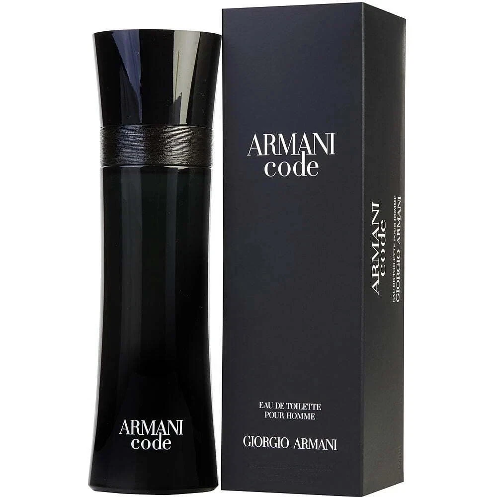 Armani Men’s Woody Aromatic Fragrance Giorgio Armani Code Eau De Toilette 100ml Men’s Spray - Image 1