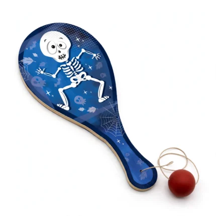 Halloween paddle bat and ball game three-quarter angle view