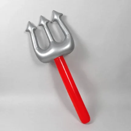 Inflatable devils fork, three-quarter angle view